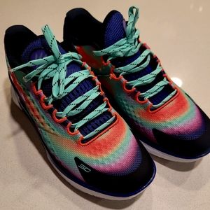 Under Armour Curry 10 Flow Tro Northern Lights Size Men 10.5/Women 12